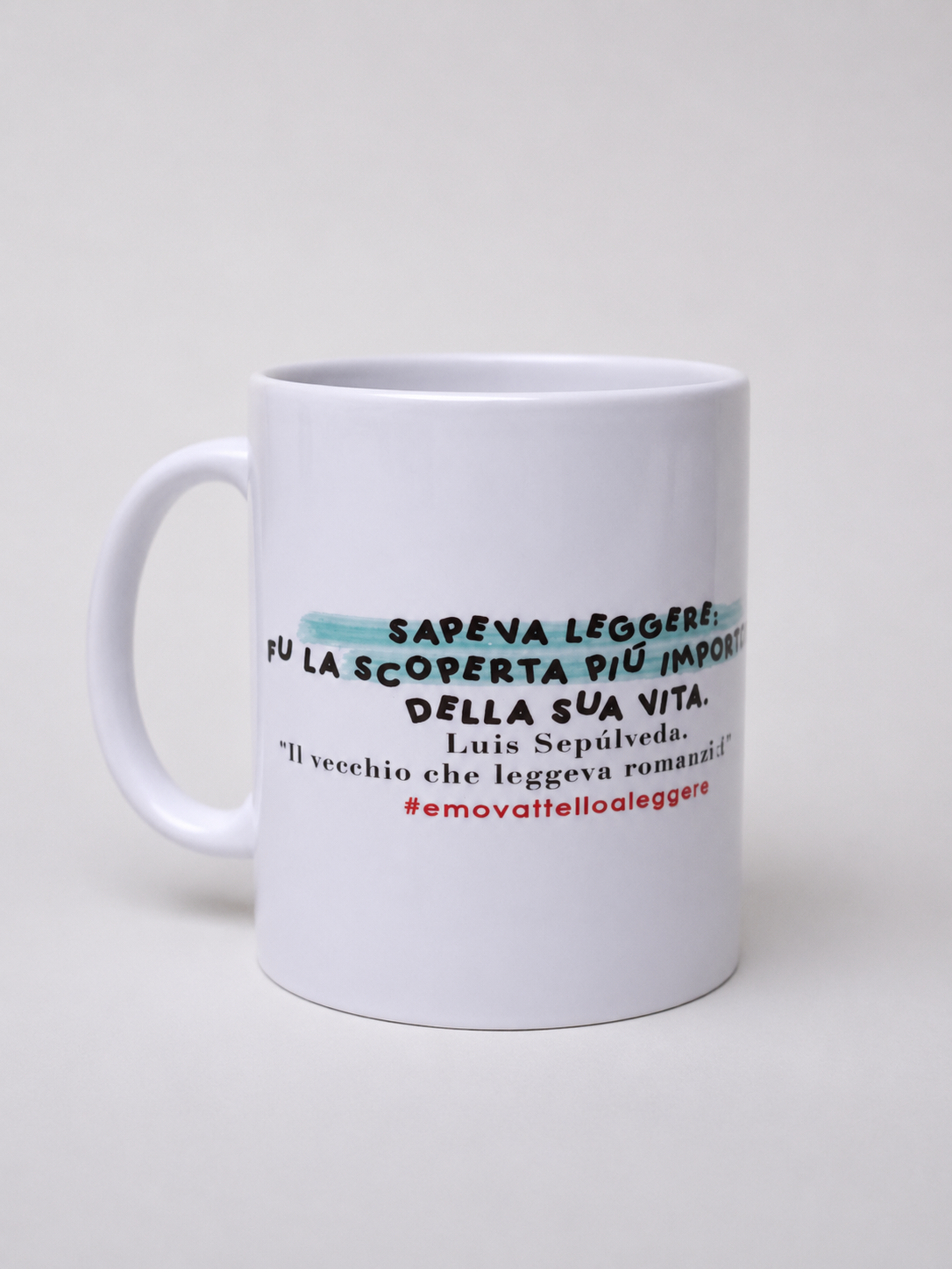 <b> TAZZA </b> <br> Sepúlveda: "Sapeva leggere: fu la scoperta più importante della sua vita"