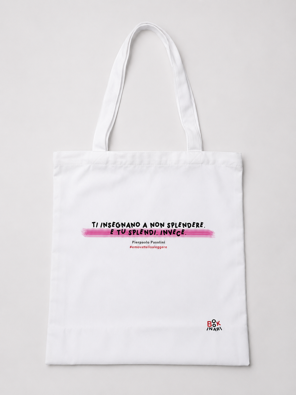 <b> SHOPPER </b> <br> Pasolini: "Ti insegnano a non splendere. Tu splendi, invece"
