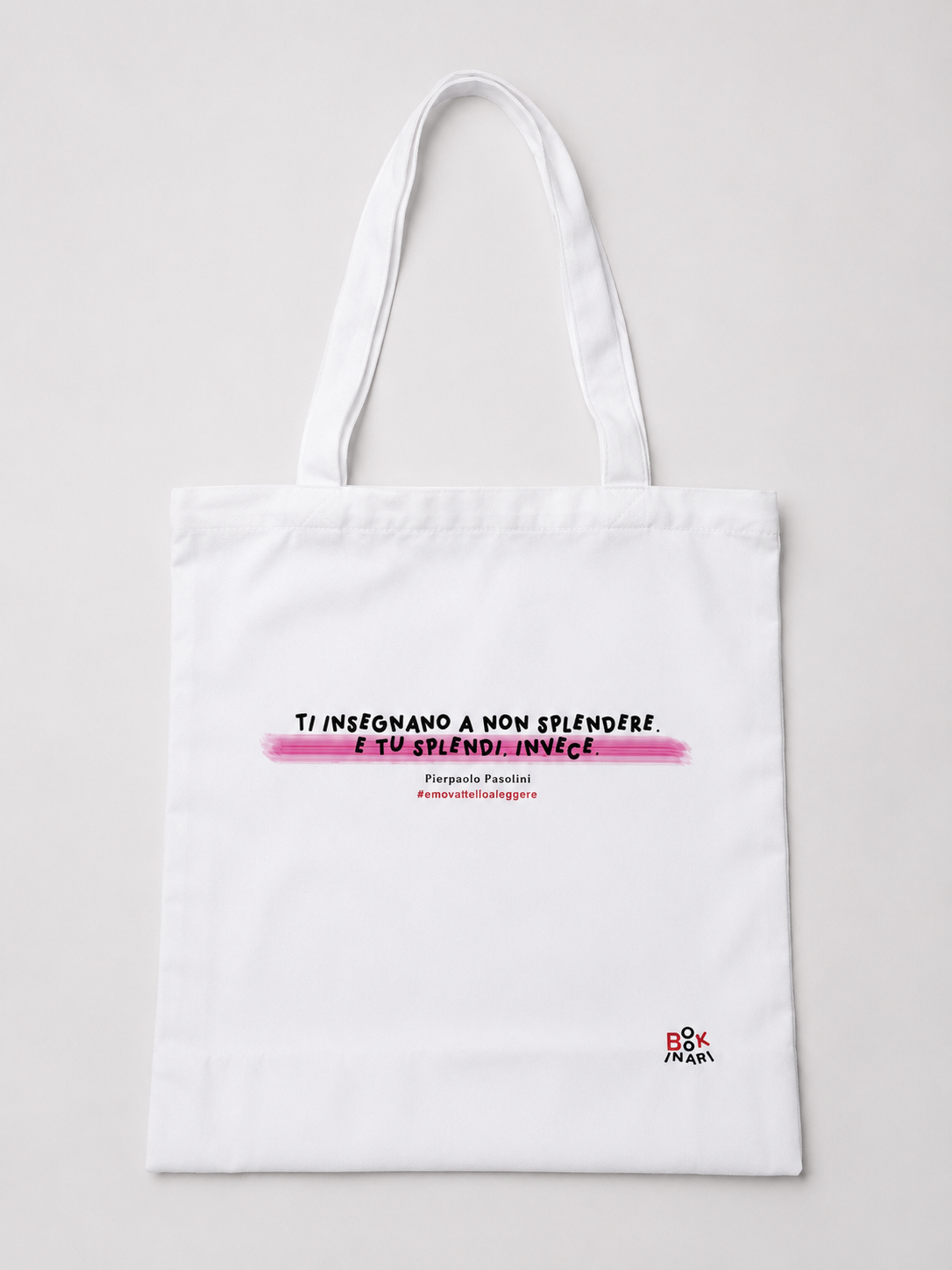 <b> SHOPPER </b> <br> Pasolini: "Ti insegnano a non splendere. Tu splendi, invece"
