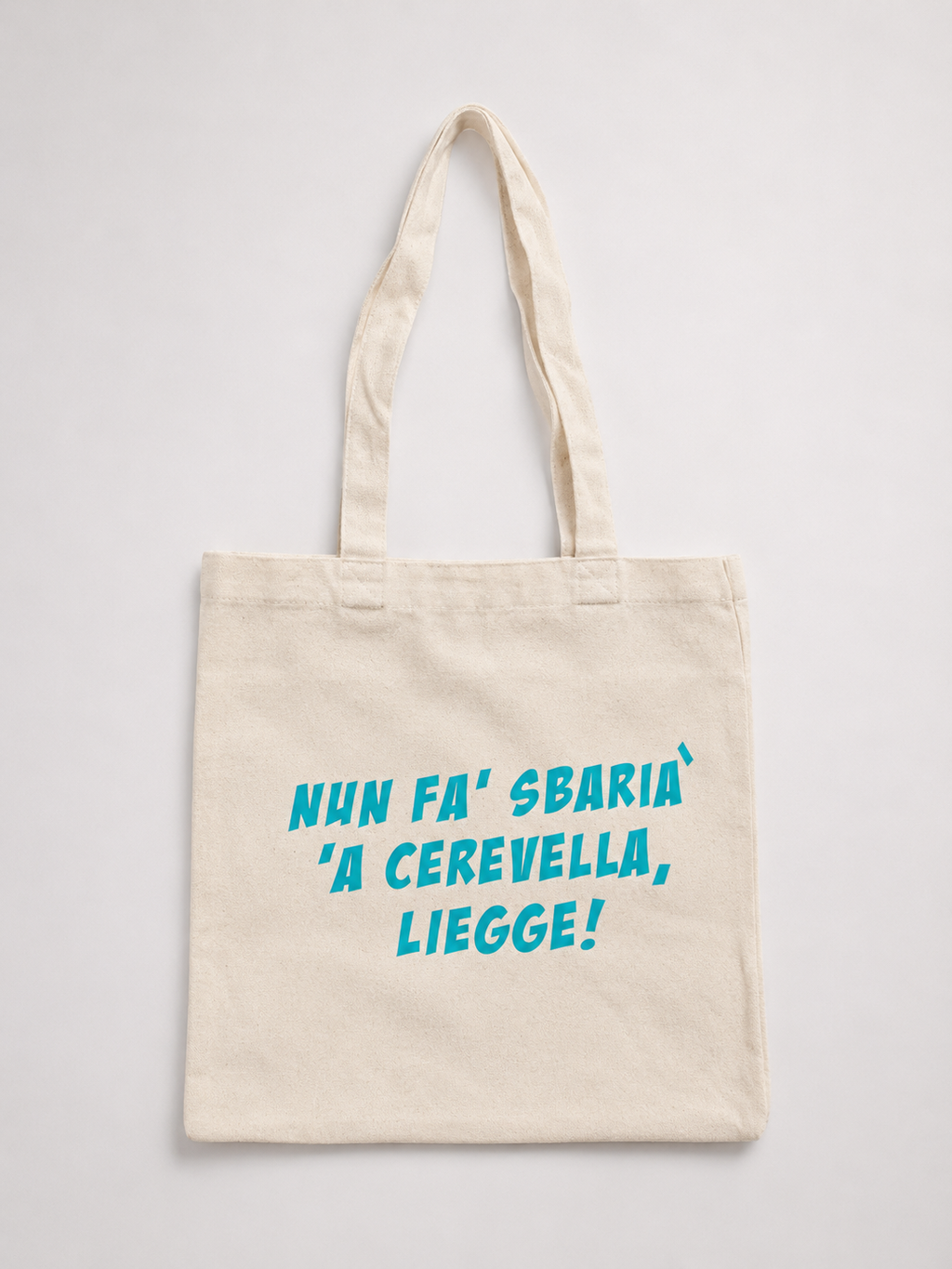 <b> SHOPPER </b> <br> "Nun fa sbaria' 'a cerevella, liegge!"