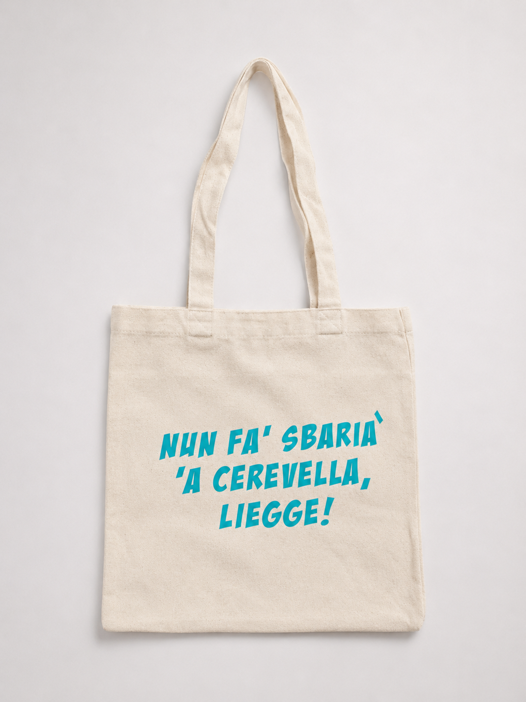 <b> SHOPPER </b> <br> "Nun fa sbaria' 'a cerevella, liegge!"