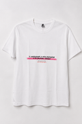 T-shirt "Ti insegnano a non splendere e tu splendi, invece"