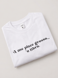 T-shirt "a me piace grosso: 'o libro