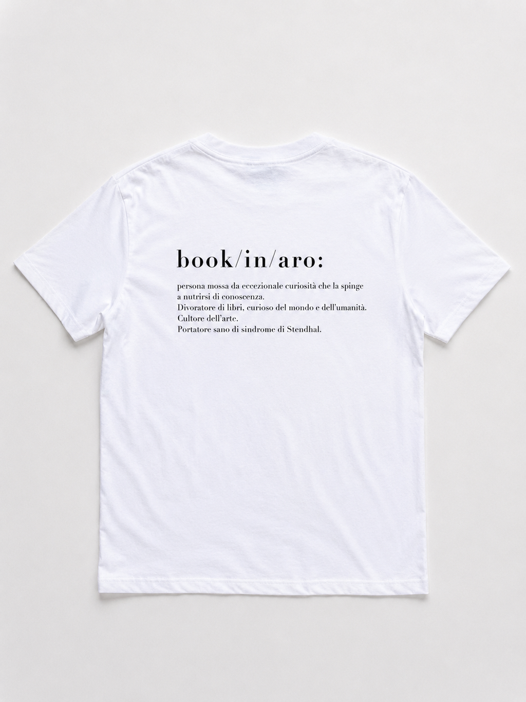 T-shirt: "Definizione Bookinaro"