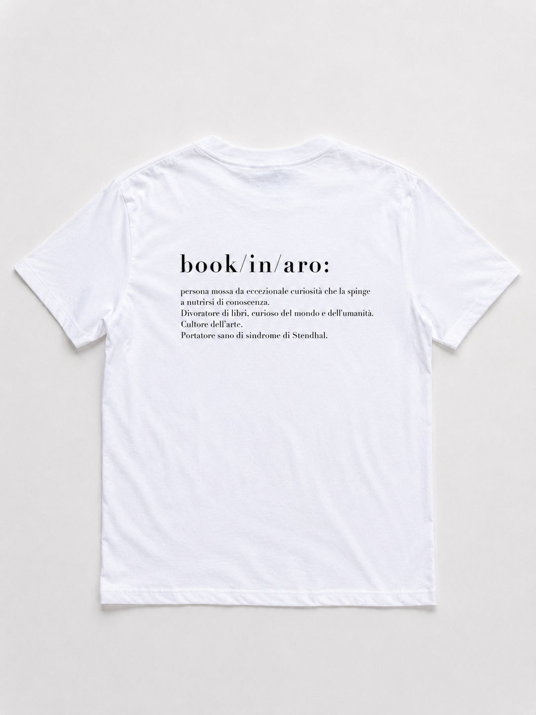 T-shirt: "Definizione Bookinaro"